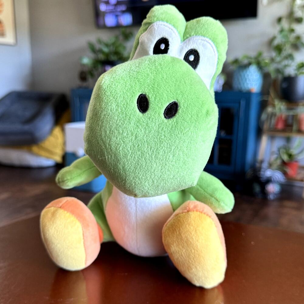 Super‎ Mario Green Yoshi Nintendo 10” inch Plush Stuffed Doll Toy 2017